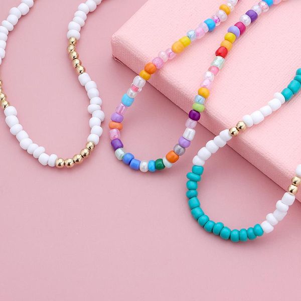 anklets for women european and american fashion bohemian style color rice bead anklet beach accessories, Red;blue
anklets for women european and american fashion bohemian style color rice bead anklet beach accessories, Red;blue