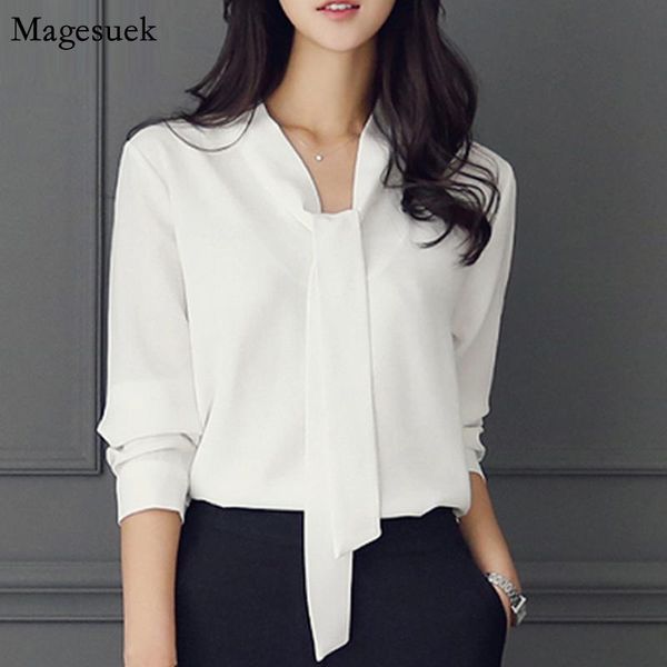 new spring solid women chiffon shirt blouse long sleeve loose office female shirts v-neck blouses women casual blusas 699c, White
new spring solid women chiffon shirt blouse long sleeve loose office female shirts v-neck blouses women casual blusas 699c, White