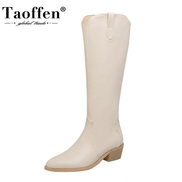 boots taoffen size 31-43 women knee high pointed toe zip winter shoes ladies fashion cool long for footwear, Black
boots taoffen size 31-43 women knee high pointed toe zip winter shoes ladies fashion cool long for footwear, Black