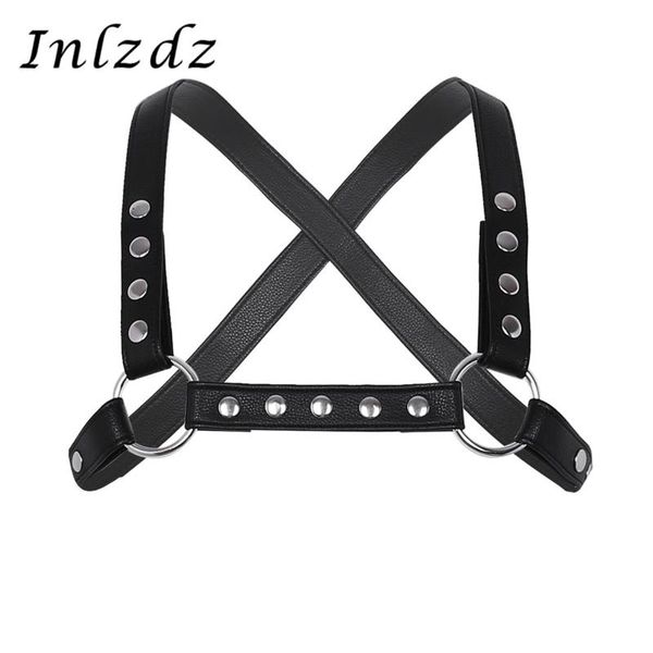 bras sets mens harness adjustable flexible faux leather x shape back body chest half belt with metal o-rings cosplay club costumes, Red;black
bras sets mens harness adjustable flexible faux leather x shape back body chest half belt with metal o-rings cosplay club costumes, Red;black