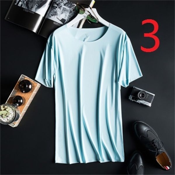 New 2021 Men's Short-sleeved T-shirt Ice Silk Trend Korean Slim Summer Striped Half Sleeve 6EP3, White;black
New 2021 Men's Short-sleeved T-shirt Ice Silk Trend Korean Slim Summer Striped Half Sleeve 6EP3, White;black