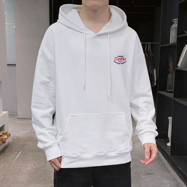 autumn new men's casual bottoming shirt round neck pullover hooded sweater et letter printing day sweater men, Black
autumn new men's casual bottoming shirt round neck pullover hooded sweater et letter printing day sweater men, Black