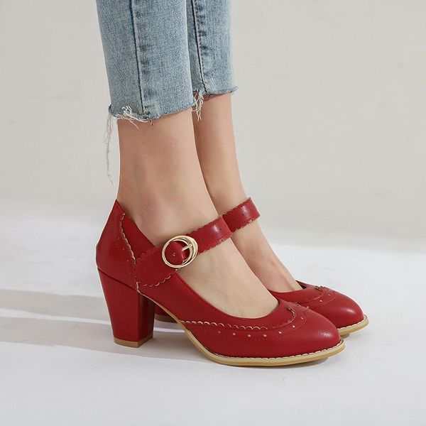 dress shoes ymechic 2021 fashion lolita womens pink red black block women heels mary jane party high heel plus size pumps 34-45
dress shoes ymechic 2021 fashion lolita womens pink red black block women heels mary jane party high heel plus size pumps 34-45