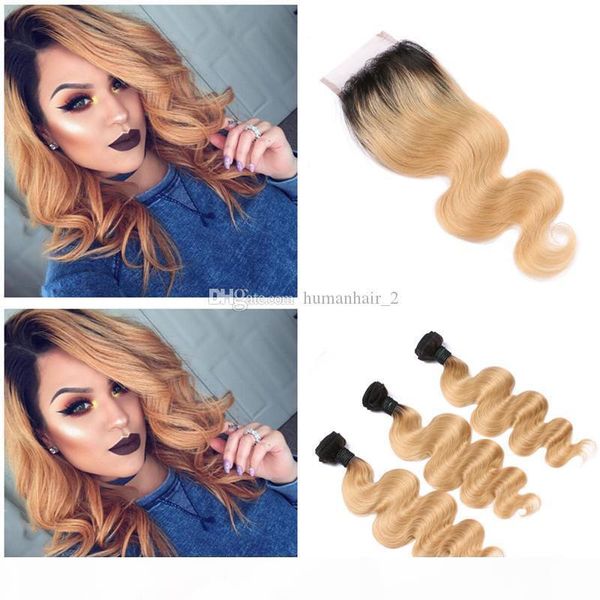 brazilian virgin hair 3 pcs with lace closure 1b 27 ombre body wave human hair weave with lace closure honey blonde hair bundles, Black;brown
brazilian virgin hair 3 pcs with lace closure 1b 27 ombre body wave human hair weave with lace closure honey blonde hair bundles, Black;brown