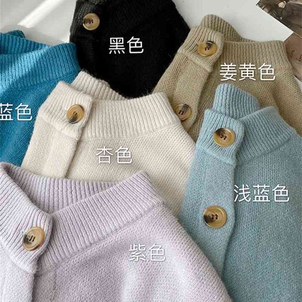 women's sweaters autumn button knitted sweater cardigans trend spring women's retro japanese lazy loose outer wear black cardi, White;black
women's sweaters autumn button knitted sweater cardigans trend spring women's retro japanese lazy loose outer wear black cardi, White;black