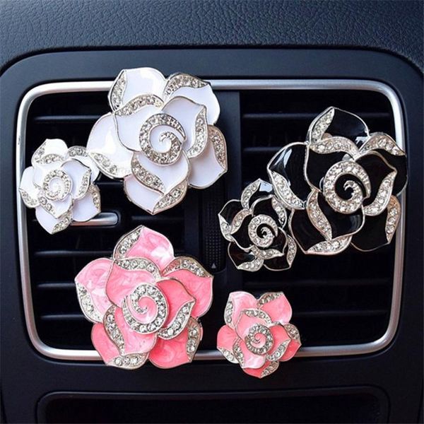 car air freshener 20 pairs diamond camellia conditioner outlet clip crystal flower perfume decoration lasting fragrance
car air freshener 20 pairs diamond camellia conditioner outlet clip crystal flower perfume decoration lasting fragrance