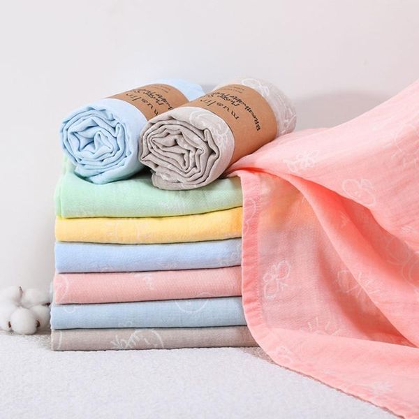 2pcs/set solid color reusable baby muslin blanket infant swaddle wrap bath towel u50f 
2pcs/set solid color reusable baby muslin blanket infant swaddle wrap bath towel u50f