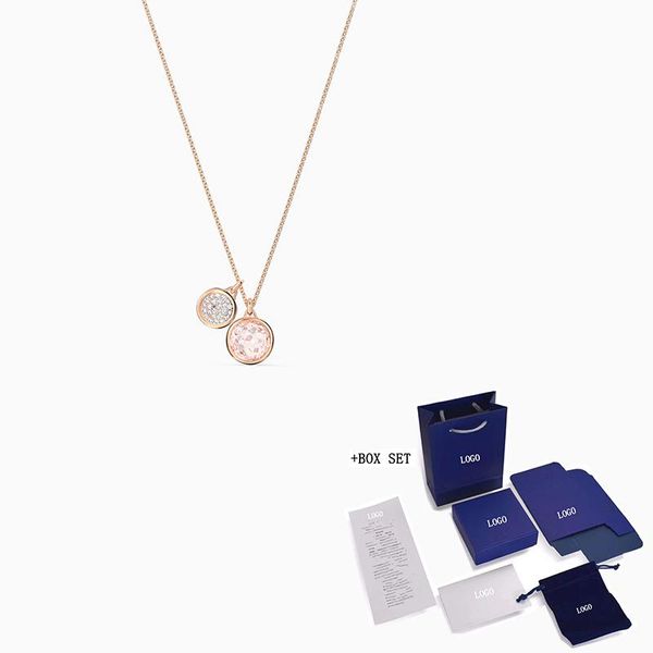 chains pendant necklace youthful elegant round decoration female romantic jewelry gift, Silver
chains pendant necklace youthful elegant round decoration female romantic jewelry gift, Silver