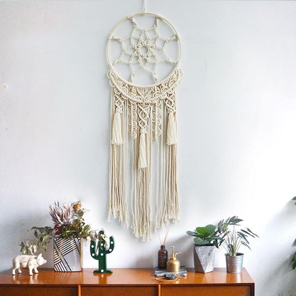 tapestries bohemian dream catcher wall hanging ornament handmade woven tapestry living room bedroom homestay decoration
tapestries bohemian dream catcher wall hanging ornament handmade woven tapestry living room bedroom homestay decoration