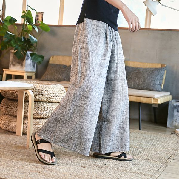 linen man cotton leg casual male stripe straight male-style chinese traditional pants 2021 new a86z, Black
linen man cotton leg casual male stripe straight male-style chinese traditional pants 2021 new a86z, Black