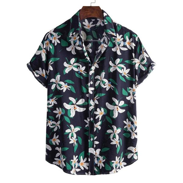 fast deliver men spring summer shirts slim printed short sleeve beach seaside shirt blouse camisa casual todos los dÃas, White;black
fast deliver men spring summer shirts slim printed short sleeve beach seaside shirt blouse camisa casual todos los dÃas, White;black