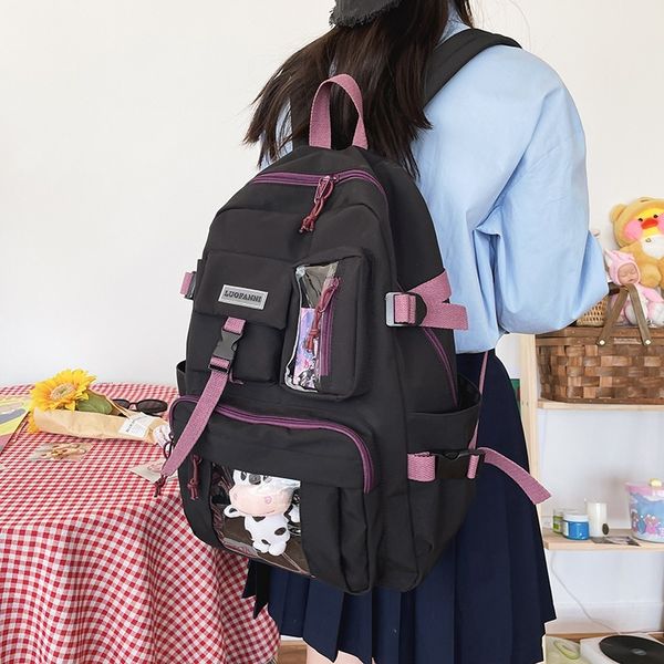 kawaii all-match women backpack harajuku style large travel school fashion bags for teenager girls student
kawaii all-match women backpack harajuku style large travel school fashion bags for teenager girls student