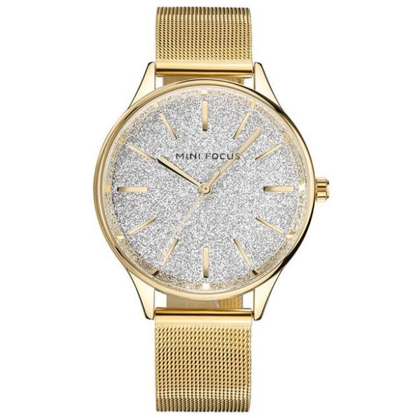 Classic Watches Women's Fashion Grace Quartz Clock Ladies Simple Mesh Strap Design Flash Wristwatch Relogio Feminino, Gold
Classic Watches Women's Fashion Grace Quartz Clock Ladies Simple Mesh Strap Design Flash Wristwatch Relogio Feminino, Gold