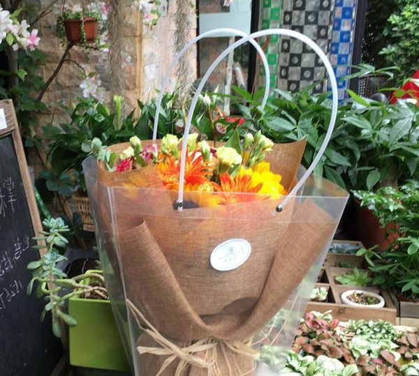 trapezoidal waterproof transparent gift bag plastic pvc flower shop packaging bag party holiday flower bags wholesale
trapezoidal waterproof transparent gift bag plastic pvc flower shop packaging bag party holiday flower bags wholesale