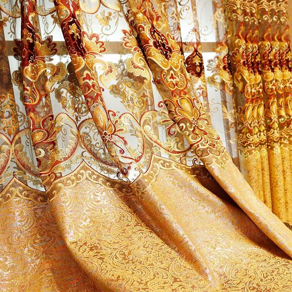 curtain & drapes european style curtains for living room high end embroidery embroidered gauze window golden elegant bedroom valance
curtain & drapes european style curtains for living room high end embroidery embroidered gauze window golden elegant bedroom valance