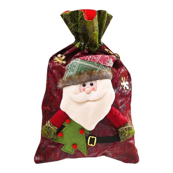 christmas decorations gifts bag party favors drawstring handbag 3d santa claus/snowman/reindeer ornaments embroidered toys candy storage
christmas decorations gifts bag party favors drawstring handbag 3d santa claus/snowman/reindeer ornaments embroidered toys candy storage