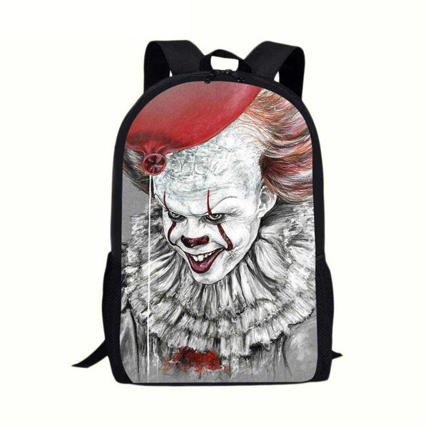 backpack children school bags for boys girls kids demon clown women's travel primary schoolbag teenager
backpack children school bags for boys girls kids demon clown women's travel primary schoolbag teenager