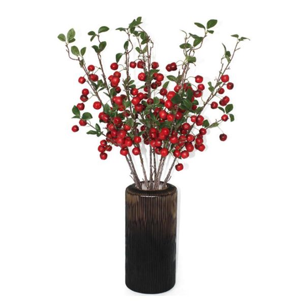 decorative flowers & wreaths simulation small for apple branch artificial red berry flower arrangement shooting props home wedding party dec
decorative flowers & wreaths simulation small for apple branch artificial red berry flower arrangement shooting props home wedding party dec