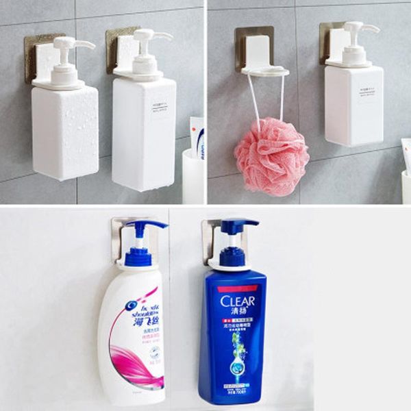 bathroom storage & organization self-adhesive shampoo bottle shelf wall mounted liquid soap shower gel organizer hook holder shelves hanger
bathroom storage & organization self-adhesive shampoo bottle shelf wall mounted liquid soap shower gel organizer hook holder shelves hanger