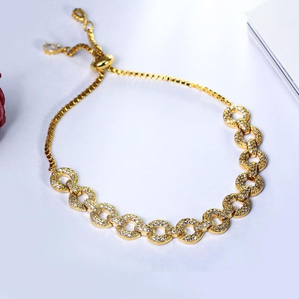 tennis adjustable size bracelet designer jewelry drop bright cubic zirconia trendy bracelets, Golden;silver
tennis adjustable size bracelet designer jewelry drop bright cubic zirconia trendy bracelets, Golden;silver