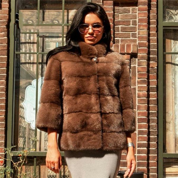 women's fur & faux bffur 2021 fashion real coat winter women mink luxury regular length natural genuine women's overcoat, Black
women's fur & faux bffur 2021 fashion real coat winter women mink luxury regular length natural genuine women's overcoat, Black