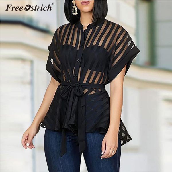 women's blouses & shirts ostrich summer blouse women casual solid short sleeve elegant loose tunic chic chemise femme n30, White
women's blouses & shirts ostrich summer blouse women casual solid short sleeve elegant loose tunic chic chemise femme n30, White