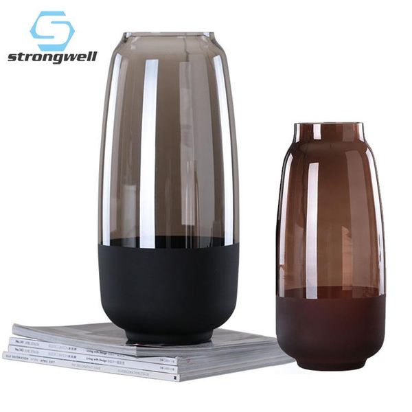vases stongwell ins modern simplicity frosted black glass vase bottom printing matte hydroponic flower nordic home decoration
vases stongwell ins modern simplicity frosted black glass vase bottom printing matte hydroponic flower nordic home decoration