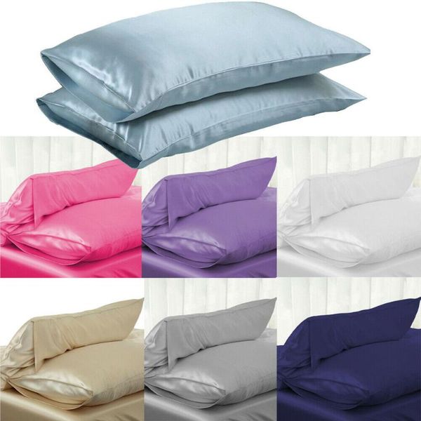 pillow case 1pc solid color queen/standard silky satin bedding pillowcase smooth home 51x76cm
pillow case 1pc solid color queen/standard silky satin bedding pillowcase smooth home 51x76cm