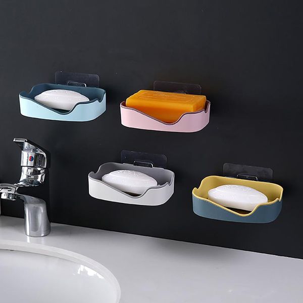 soap dishes 1pc holder sponge drain bathroom organizer container self adhesive kitchen accessories
soap dishes 1pc holder sponge drain bathroom organizer container self adhesive kitchen accessories