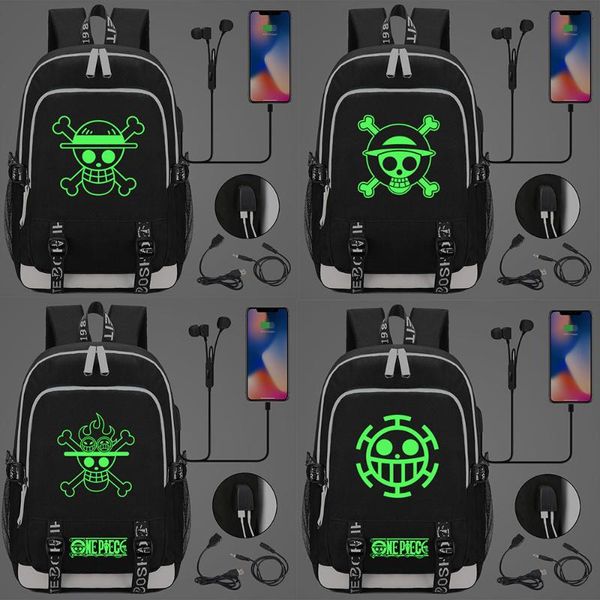 backpack luminous one piece skull printed usb headphone jack boy girl kids school bag women bagpack canvas men packsack bookbag
backpack luminous one piece skull printed usb headphone jack boy girl kids school bag women bagpack canvas men packsack bookbag