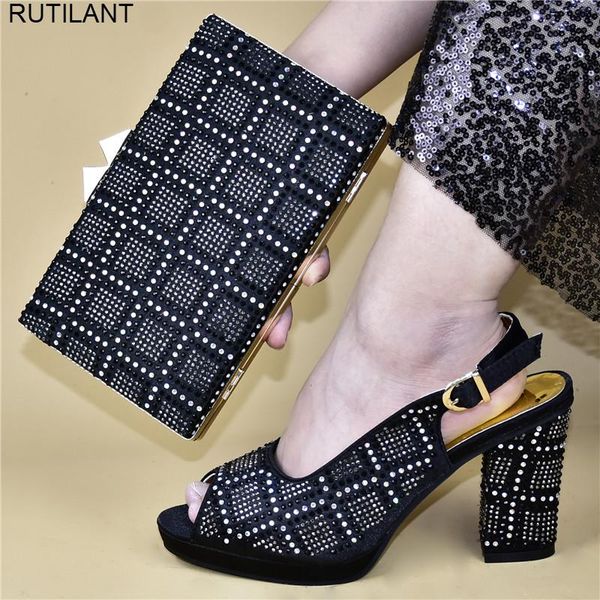 dress shoes and bag set african sets 2021 super high (8cm-up) buckle strap italian ladies bags to match square heel, Black
dress shoes and bag set african sets 2021 super high (8cm-up) buckle strap italian ladies bags to match square heel, Black