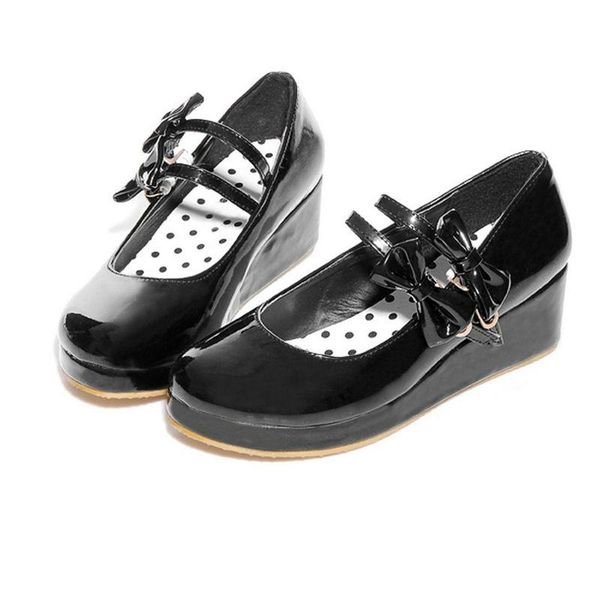 dress shoes agodor 2021 fashion women wedges mary janes platform patent leather pumps buckle ladies size 34-43, Black
dress shoes agodor 2021 fashion women wedges mary janes platform patent leather pumps buckle ladies size 34-43, Black
