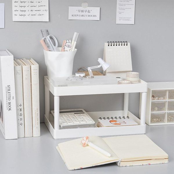 hooks & rails desk organizer deskstorage rack double cosmetic display stationery transformation table
hooks & rails desk organizer deskstorage rack double cosmetic display stationery transformation table