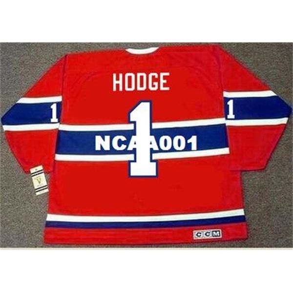 001s #1 charlie hodge montreal canadiens 1965 ccm vintage retro home hockey jersey or custom any name or number retro jersey, Black
001s #1 charlie hodge montreal canadiens 1965 ccm vintage retro home hockey jersey or custom any name or number retro jersey, Black