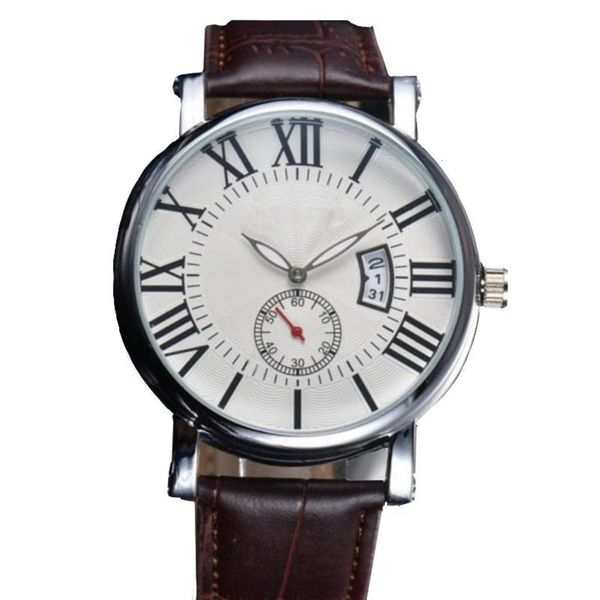 mechanical watches men's leisure belt calendar wriswatches, Slivery;brown
mechanical watches men's leisure belt calendar wriswatches, Slivery;brown