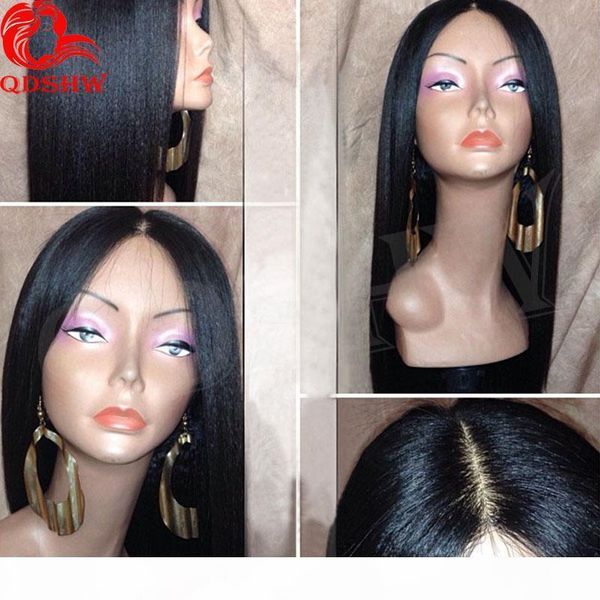 silk base full lace wig yaki straight brazilian straight hair light yaki silk human hair wigs glueless for black women, Black;brown
silk base full lace wig yaki straight brazilian straight hair light yaki silk human hair wigs glueless for black women, Black;brown