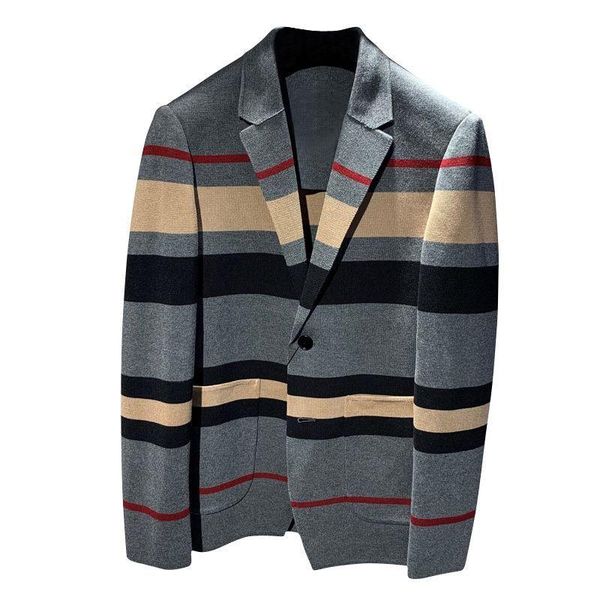 men's sweaters 2021 autumn casual trendy suit male korean style personality slim coat lattice knitted, White;black
men's sweaters 2021 autumn casual trendy suit male korean style personality slim coat lattice knitted, White;black