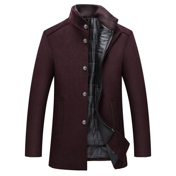 winter men wool jacket slim fit thick warm coat with adjustable vest male woolen jackets mens brand clothing, Black
winter men wool jacket slim fit thick warm coat with adjustable vest male woolen jackets mens brand clothing, Black