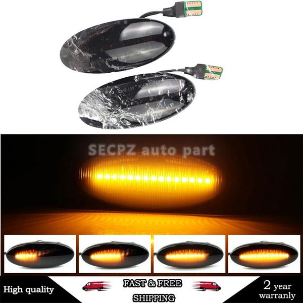 emergency lights 2pieces dynamic led fender side marker turn signal amber for qashqai dualis juke micra march note x-trail
emergency lights 2pieces dynamic led fender side marker turn signal amber for qashqai dualis juke micra march note x-trail