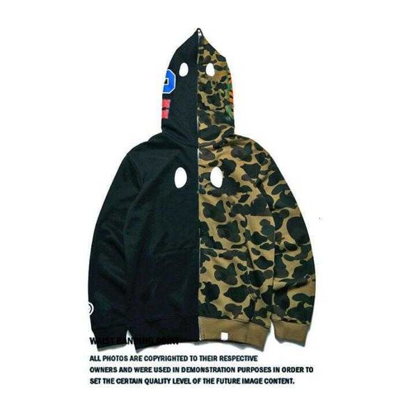designer men's hoodies with shark mouth printed tide hoodie fashion stitching mens women sweatshirts cardigan sweater coat s-2xl option, Black
designer men's hoodies with shark mouth printed tide hoodie fashion stitching mens women sweatshirts cardigan sweater coat s-2xl option, Black