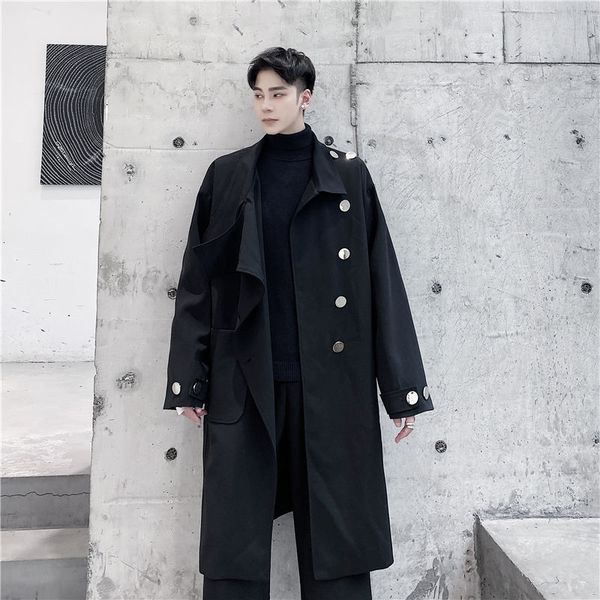 2021 new autumn winter trench fashion casual black long men's jackets streetwear windbreaker mens oversize coat -xl 4kd2, Tan;black
2021 new autumn winter trench fashion casual black long men's jackets streetwear windbreaker mens oversize coat -xl 4kd2, Tan;black