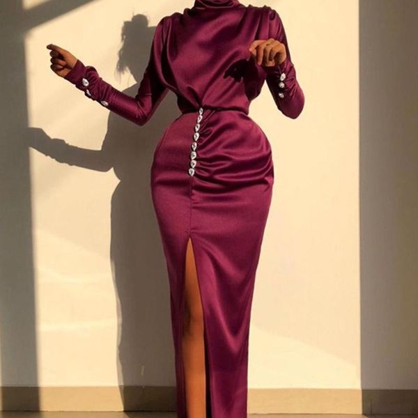 casual dresses maxi for women elegant formal hight split long sleeve bandage nightclub evening party dresseselbise, Black;gray
casual dresses maxi for women elegant formal hight split long sleeve bandage nightclub evening party dresseselbise, Black;gray