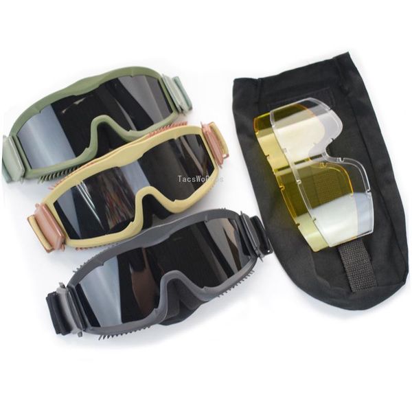 outdoor eyewear tactical shooting goggles military hunting training windproof cs army combat glasses hiking paintball motorcycle 3 l
outdoor eyewear tactical shooting goggles military hunting training windproof cs army combat glasses hiking paintball motorcycle 3 l