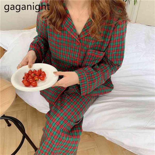 vintage plaid pajama sets women cotton long sleeve casual sleepwear autumn home clothes night suit pyjamas 2pcs 210601, Black;red
vintage plaid pajama sets women cotton long sleeve casual sleepwear autumn home clothes night suit pyjamas 2pcs 210601, Black;red