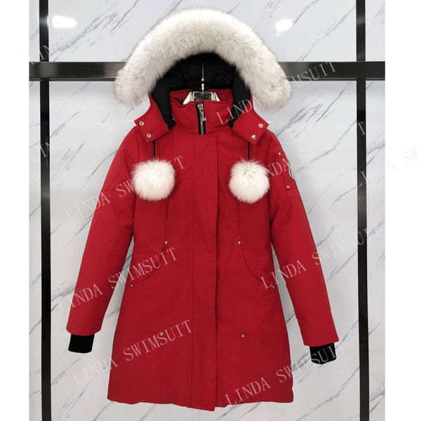 men women designer down real fox fur jackets coat winter outdoor waterproof thickened warm stracket suit multi-color casual solid color long, Black
men women designer down real fox fur jackets coat winter outdoor waterproof thickened warm stracket suit multi-color casual solid color long, Black