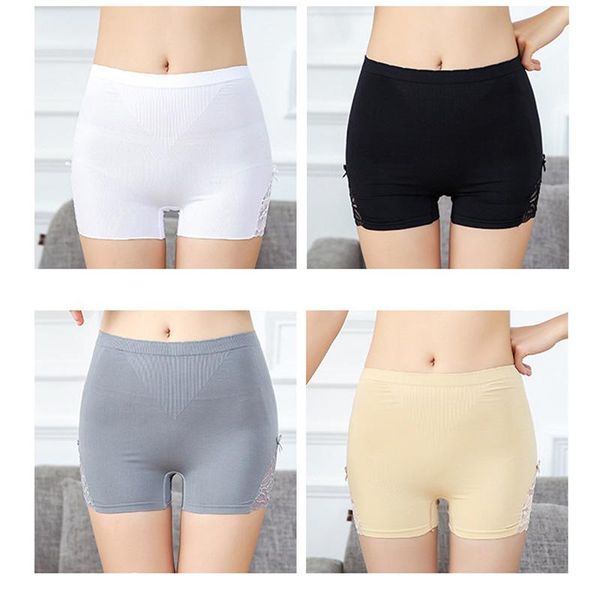 women's leggings women safety shorts pants high elasticity plus size boxer lace seamless panties breathable underwear for, Black
women's leggings women safety shorts pants high elasticity plus size boxer lace seamless panties breathable underwear for, Black