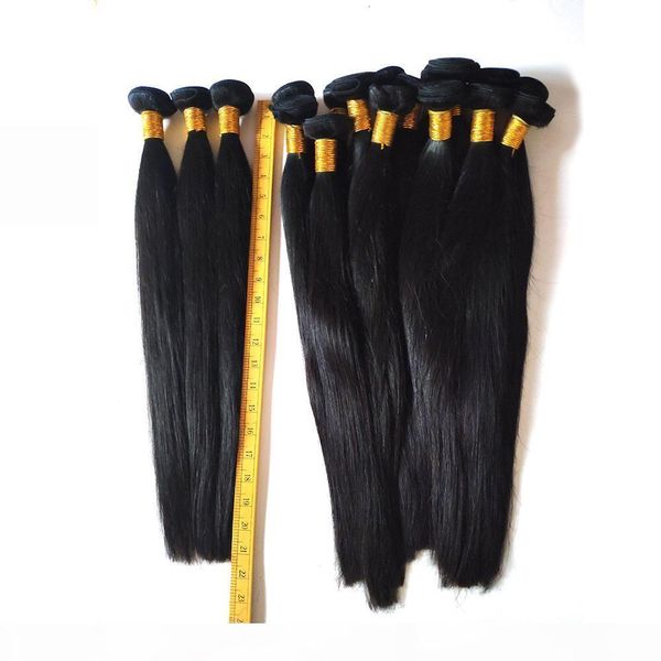 peruvian human hair weaves beauty 8-28inch straight hair extensions superior indian brazilian remy hair weft soft and smooth large supply, Black
peruvian human hair weaves beauty 8-28inch straight hair extensions superior indian brazilian remy hair weft soft and smooth large supply, Black