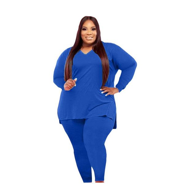 women's two piece pants plus size pant sets fashion v neck long sleeved trousers solid color suit home wear casual loose, White
women's two piece pants plus size pant sets fashion v neck long sleeved trousers solid color suit home wear casual loose, White