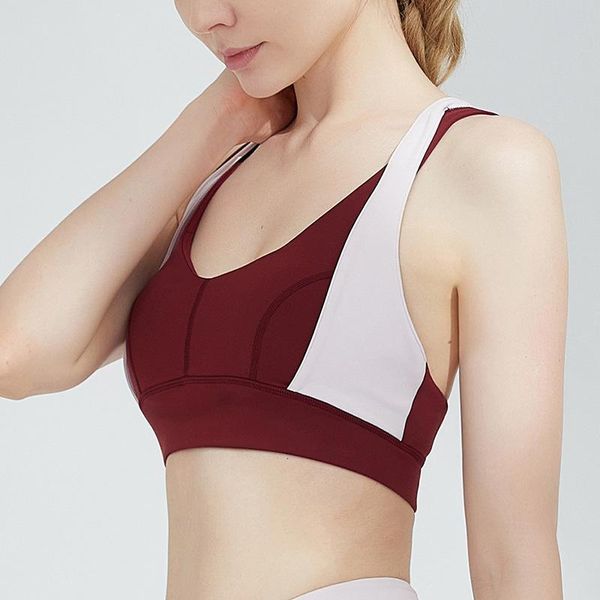 yoga outfit women contrast color running gym fitness bra criss cross back sports padded strappy longline
yoga outfit women contrast color running gym fitness bra criss cross back sports padded strappy longline