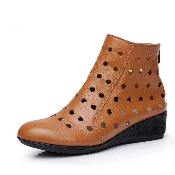 dress shoes 2021 full cowhide hollow women ankle boots casual sandals large size summer woman leather, Black
dress shoes 2021 full cowhide hollow women ankle boots casual sandals large size summer woman leather, Black